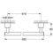Grohe Badetuchhalter ATRIO 600mm chrom
