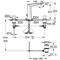 Grohe 3L-WT-Batterie ALLURE BRILLIANT Knopf/Trapez Vanilla Noir ha grap geb