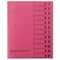 Bene Ordnungsmappe 083800RS DIN A4 12Fächer PVC rosa