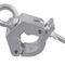 EUROLITE TPC-51 Klammer mit Öse, silber