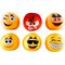 Spandex Bälle Emoticons 20cm sortiert, 1 Stück