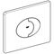 Grohe Abdeckplatte SKATE AIR awe