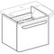 Geberit Waschtischunterschrank MYDAY 495x410x430mm Lack weiß hochglanz