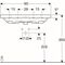 Geberit Waschtisch ACANTO 900x422mm m Abl. HL u ÜL weiß KeraTect