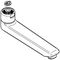 EICHELBERG Gussauslauf 177mm, für WT-Wandarmaturen, chrom