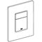 Grohe Abdeckplatte m Drucktaste mo wh