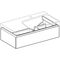 Geberit Waschtischunterschrank XENO² 880x220x462mm Siphonaus re La strukturie