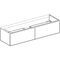Geberit Waschtischunterschrank XENO² 1595x350x473mm Lack matt/weiß