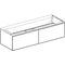 Geberit Waschtischunterschrank XENO² 1395x350x473mm Lack matt/weiß