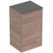 Geberit Seitenschrank SMYLE Square 360x600x326mm TA li Melam Holzst NB hick