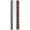 Geberit Regal CITTERIO 400x1600x250mm m Spieg. Korpus graubraun