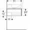 Geberit Unterschrank VariForm 1200x235x510mm lava matt