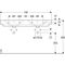 Geberit Doppelwaschtisch RENOVA PLAN 1300x480mm o HL mit Überlauf weiß KT