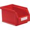 Sichtlagerkasten L230xB140xH130mm PE rot KAPPES