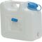 Wasserkanister 12l HD-PE stapelbar,m.Auslaufhahn H310xB350xT165mm HÜNERSDORFF