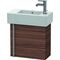 Duravit Waschtischunterbau VERO 211x450x428mm Ans rechts nussbaum dunkel
