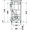 Duravit Wand-WC-Element DURASYSTEM 500x1148mm, Geruchsabsaugung, Trockenbau