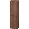 Duravit Hochschrank X-LARGE 358x500x1760mm Ans links nussbaum dunkel