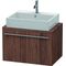 Duravit Konsolenunterschrank X-LARGE 440x700x478mm nussbaum dunkel