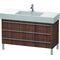 Duravit Waschtischunterbau X-LARGE 1200x470x588mm nussbaum dunkel