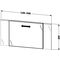 Duravit Spiegel X-LARGE m Be 860xbis 1800x105mm lichtblau matt