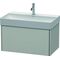 Duravit Waschtischunterbau XSQUARE 397x784x460mm betongrau matt