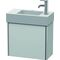Duravit Waschtischunterbau XSQUARE 397x484x240mm Türansch re we seidenmatt