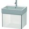Duravit Waschtischunterbau XSQUARE 397x584x460mm weiß hochglanz