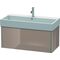Duravit Waschtischunterbau XSQUARE 397x984x460mm cappuccino hochglanz