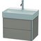 Duravit WTU COMPACT XSQUARE 397x584x390mm basalt matt