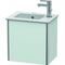 Duravit Waschtischunterbau XSQUARE 400x410x289mm Türansch re lichtblau matt