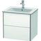 Duravit Waschtischunterbau XSQUARE 560x610x478mm weiß matt