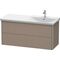 Duravit Waschtischunterbau XSQUARE Be rechts 565x1010x473mm graphit matt