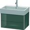 Duravit Waschtischunterbau XSQUARE 397x684x460mm dolomiti grey hochglanz