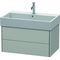 Duravit Waschtischunterbau XSQUARE 397x784x460mm betongrau matt