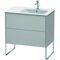 Duravit Waschtischunterbau XSQUARE 832x810x478mm Be re No weiß seidenmatt