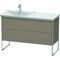 Duravit Waschtischunterbau XSQUARE Becken links 805x1210x473mm leinen