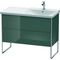 Duravit Waschtischunterbau XSQUARE Be re 805x1010x473mm dolo grey hochglanz