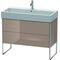 Duravit Waschtischunterbau XSQUARE 731x984x460mm cappuccino hochglanz