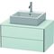 Duravit Waschtischunterbau XSQUARE 400x800x548mm lichtblau matt