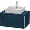 Duravit Waschtischunterbau XSQUARE 400x800x548mm nachtblau seidenmatt