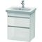 Duravit WT-Unterbau DURASTYLE COMPACT 610x500x368mm lichtblau matt/weiß matt