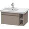 Duravit Waschtischunterbau DURASTYLE 448x730x398mm basalt matt/basalt matt