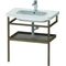 Duravit Handtuchhalter DURASTYLE 440x740mm m Abl. bas matt/nussbaum mass