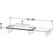Duravit Konsole X-LARGE 480x1000x24mm weiß matt