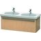 Duravit Waschtischunterbau X-LARGE 458x1150mm eiche gebürstet