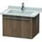 Duravit Waschtischunterbau X-LARGE 468x600x448mm nussbaum natur
