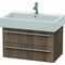 Duravit Waschtischunterbau X-LARGE 443x750x448mm nussbaum natur