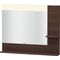 Duravit Spiegel VERO 142x1000x800mm Be kastanie dunkel