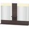 Duravit Spiegel VERO 142x1100x800mm Be eiche dunkel gebürstet